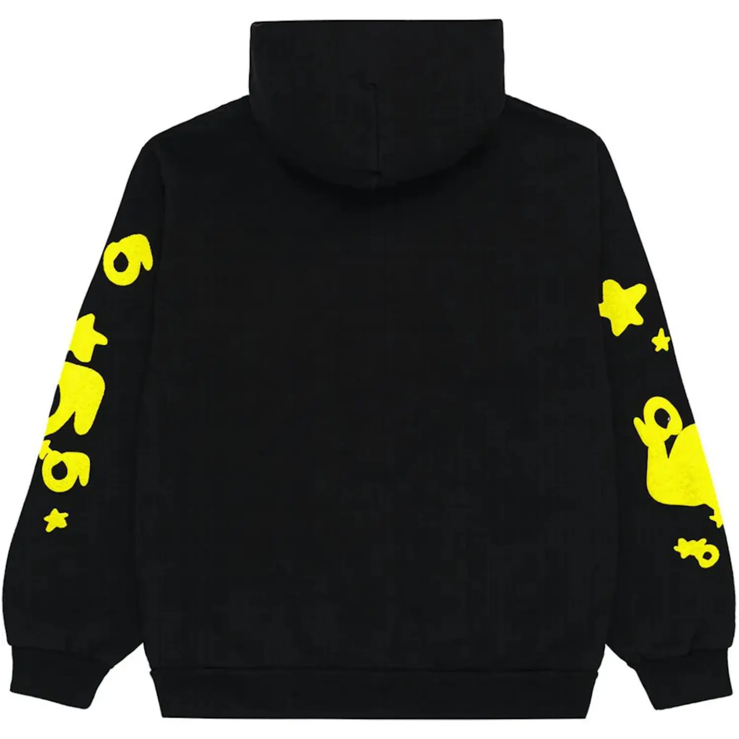 Sp5der Beluga Hoodie Onyx/Yellow 2 Sp5der Beluga Hoodie Onyx/Yellow