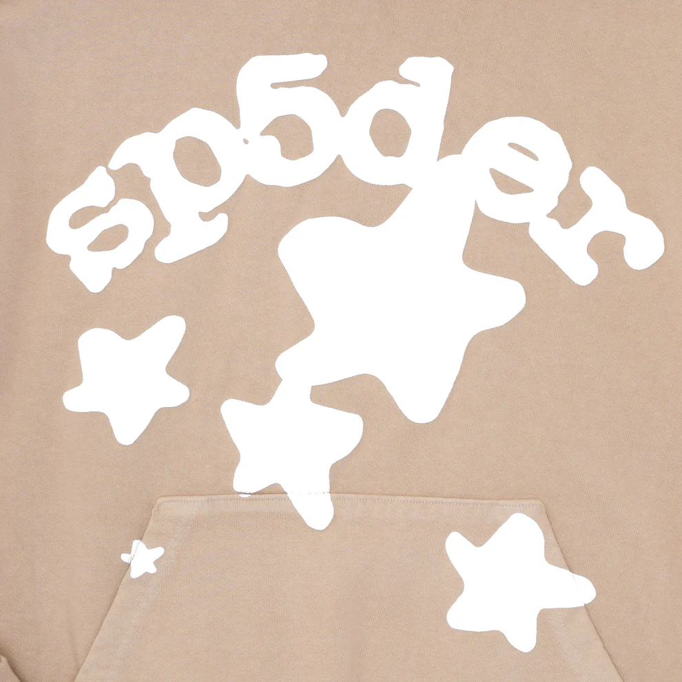 Sp5der Beluga Hoodie Light Brown 3 Sp5der Beluga Hoodie Light Brown