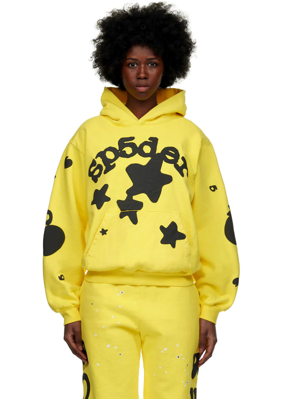 Sp5der Beluga Hoodie Gold 4 Sp5der Beluga Hoodie Gold