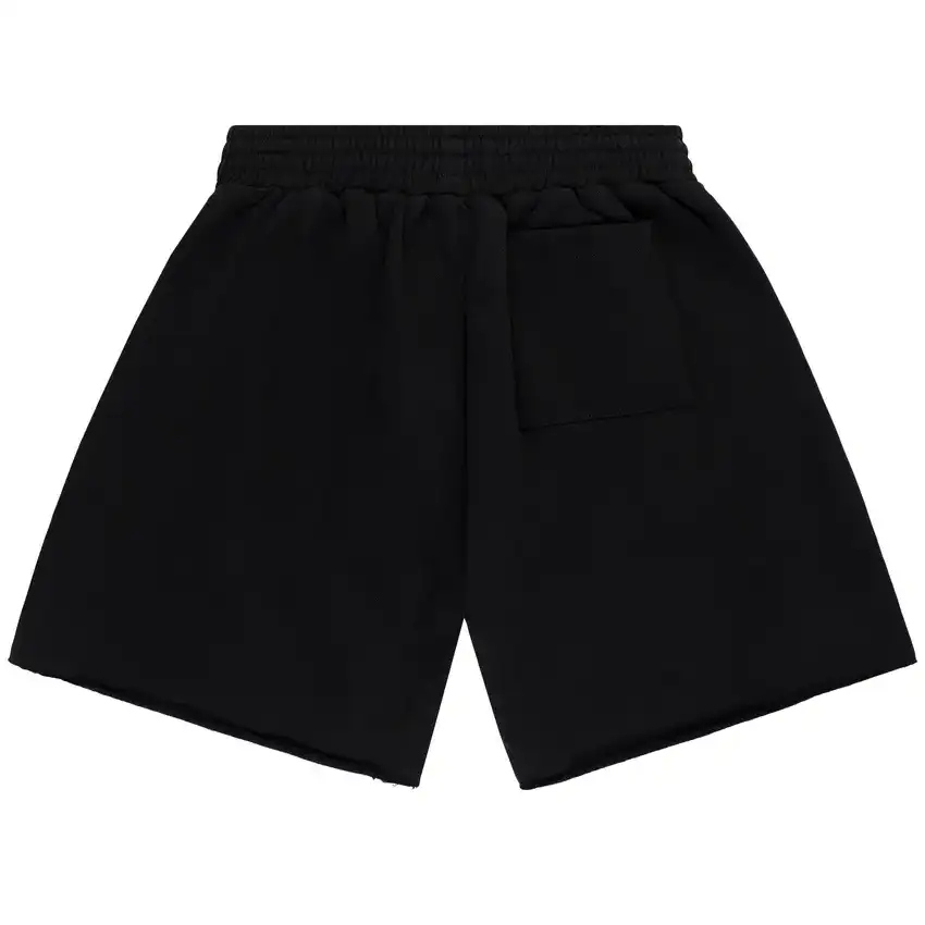 Sp5der Beluga Outline Sweatshort Black