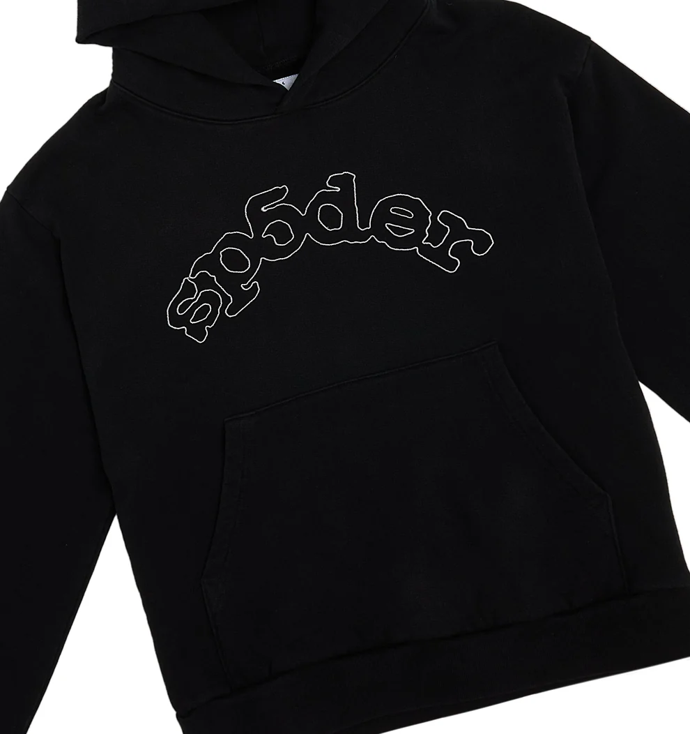 SP5DER OG LOGO HOODIE BLACK