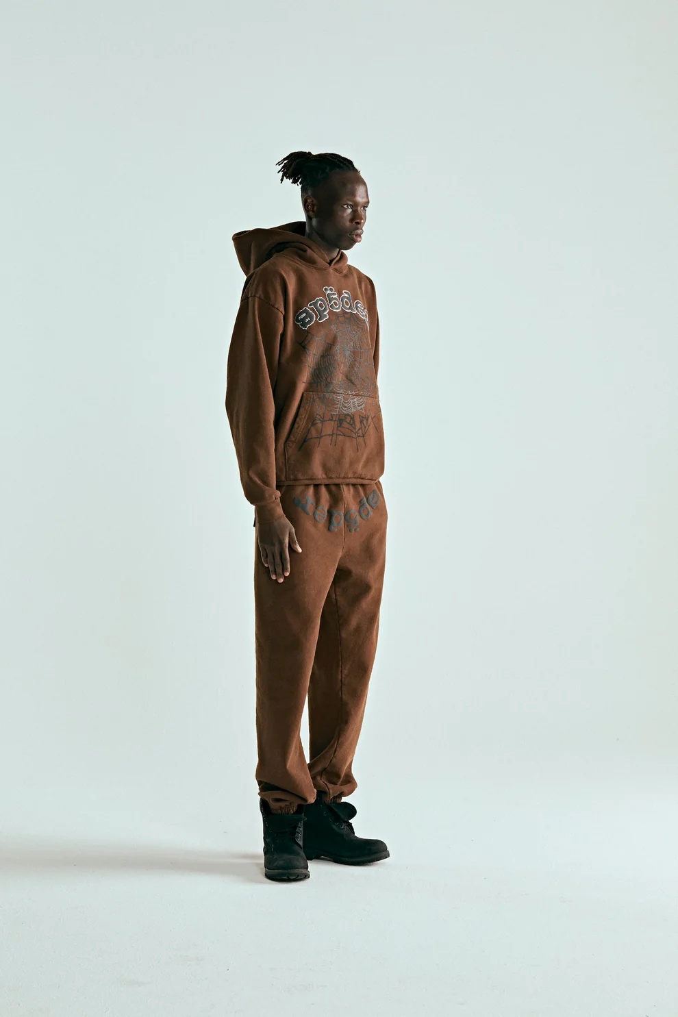 SP5DER OG WEB HOODIE BROWN 13 SP5DER OG WEB HOODIE BROWN