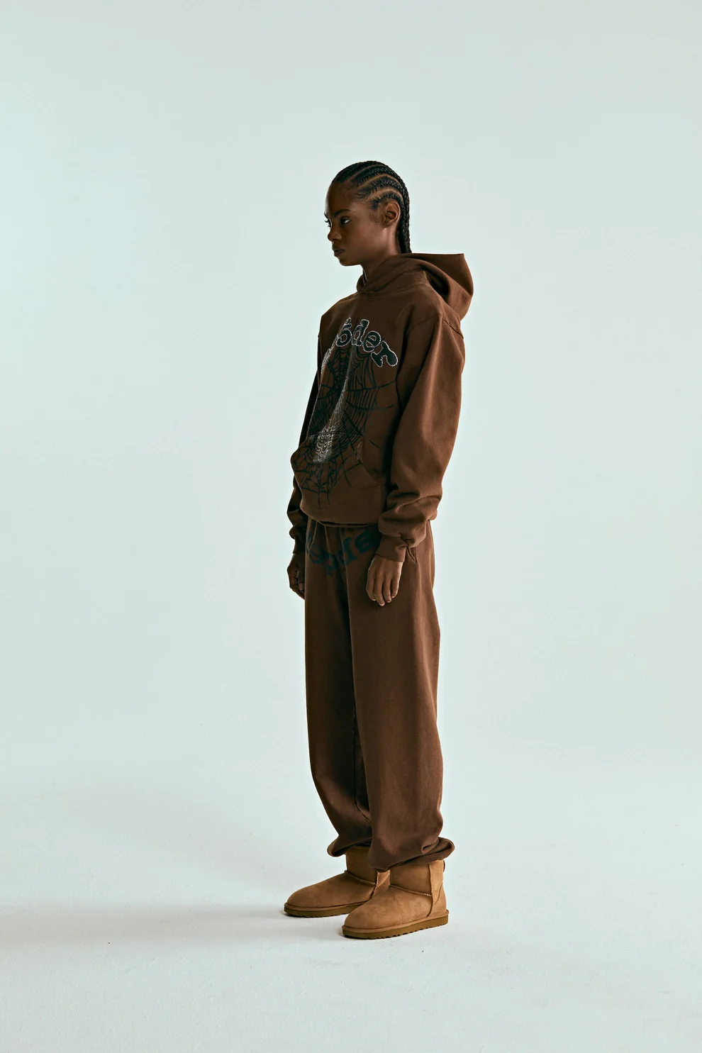 SP5DER OG WEB HOODIE BROWN 14 SP5DER OG WEB HOODIE BROWN