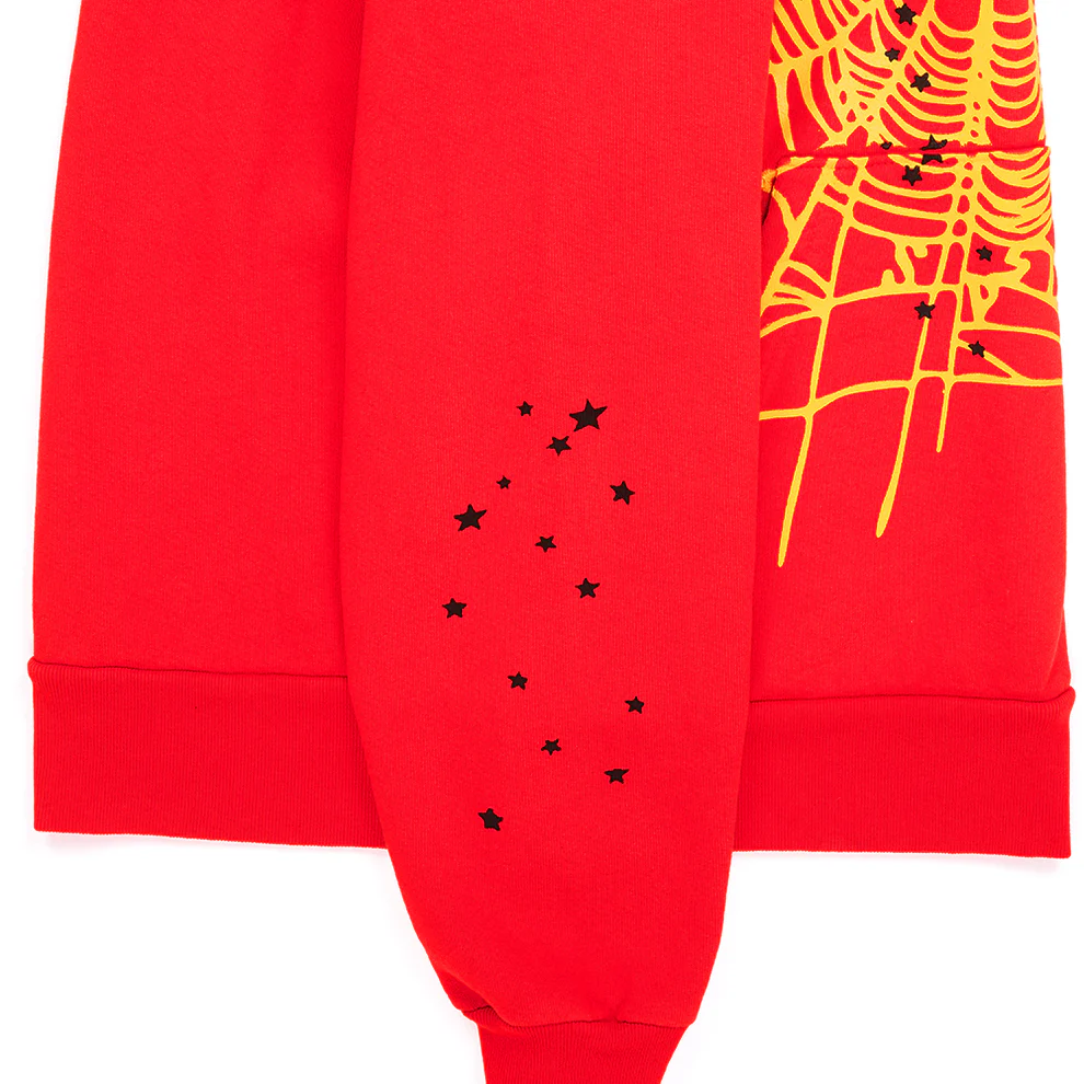 Sp5der P*NK V2 Hoodie Red 4 Sp5der P*NK V2 Hoodie Red