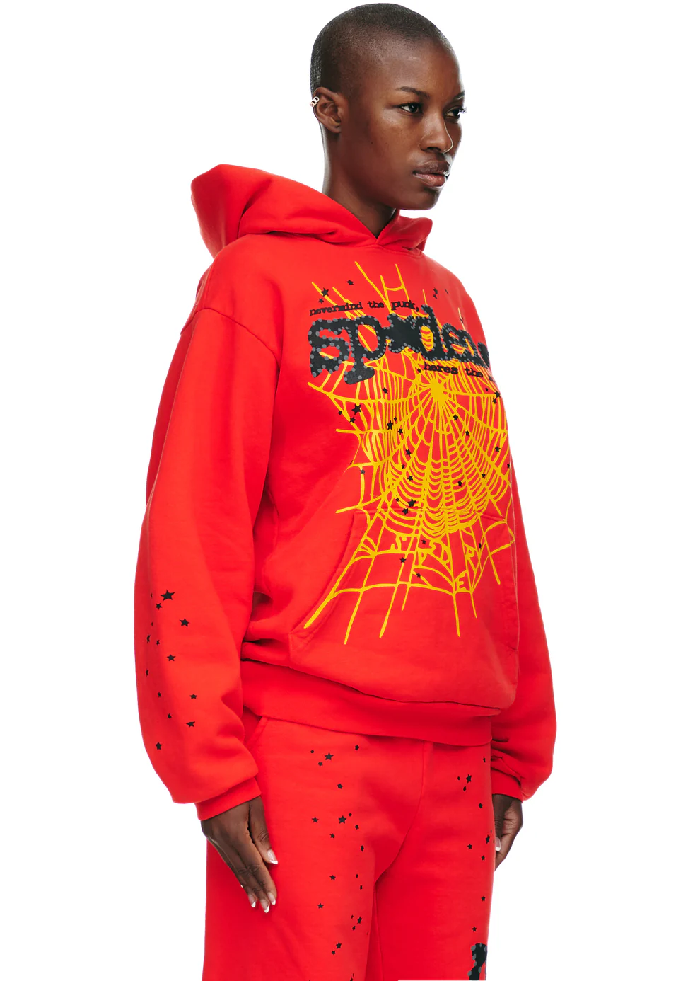 Sp5der P*NK V2 Hoodie Red 7 Sp5der P*NK V2 Hoodie Red