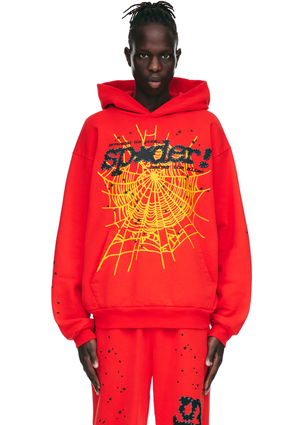Sp5der P*NK V2 Hoodie Red 8 Sp5der P*NK V2 Hoodie Red
