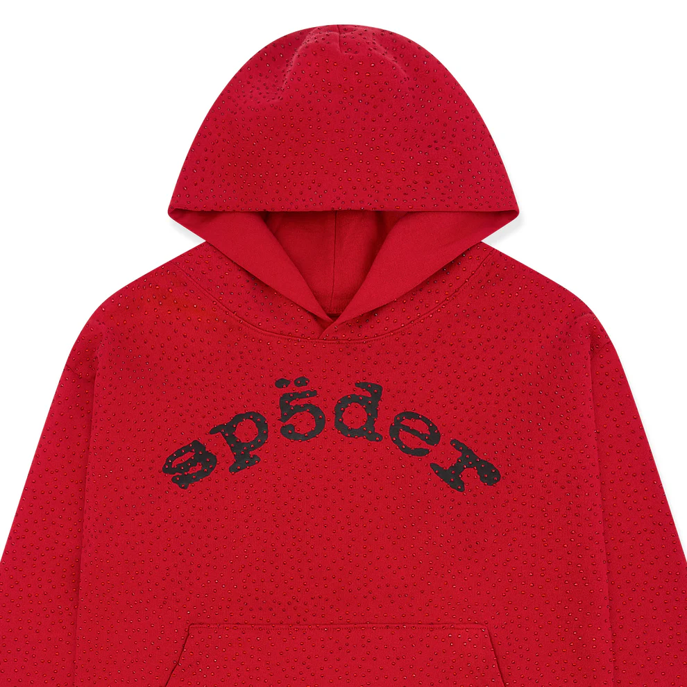 SP5DER VVS TRACKSUIT RED 4 SP5DER VVS HOODIE RED