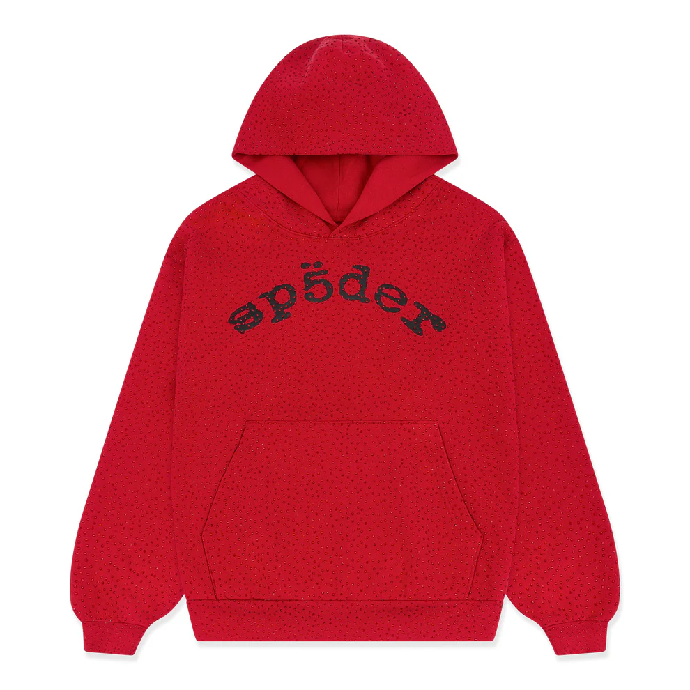 SP5DER VVS TRACKSUIT RED